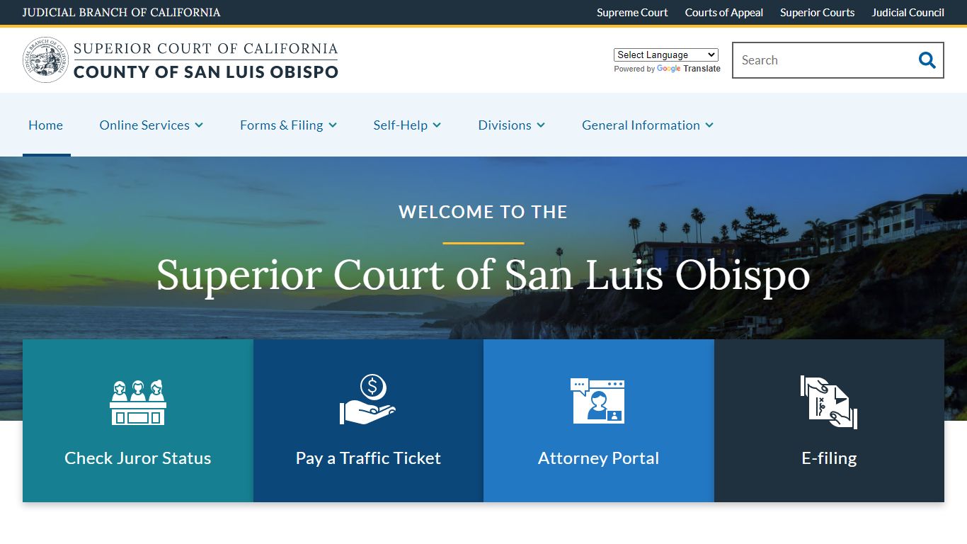 County of San Luis Obispo - Home | Superior Court of ...